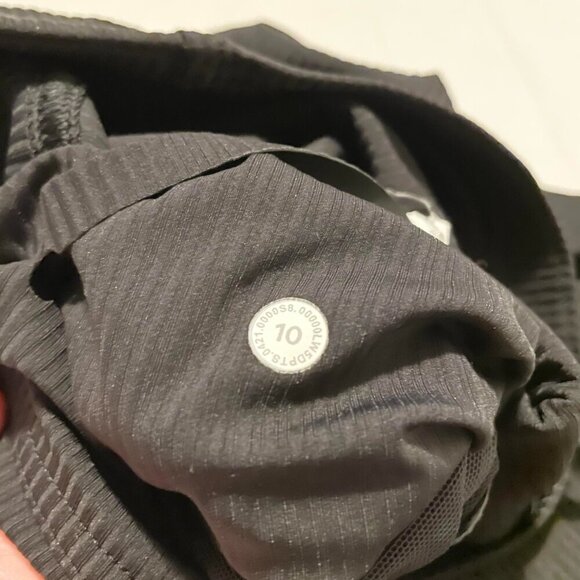 Lululemon Base Pace High Rise Tight Leggings Ribbed Womans Size 10 - Picture 6 of 14